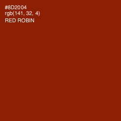 #8D2004 - Red Robin Color Image