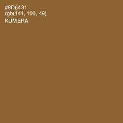 #8D6431 - Kumera Color Image
