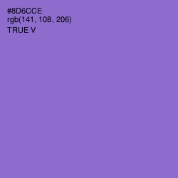 #8D6CCE - True V Color Image