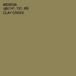 #8D8356 - Clay Creek Color Image