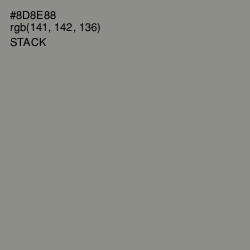 #8D8E88 - Stack Color Image