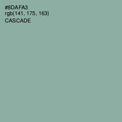 #8DAFA3 - Cascade Color Image