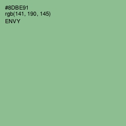 #8DBE91 - Envy Color Image
