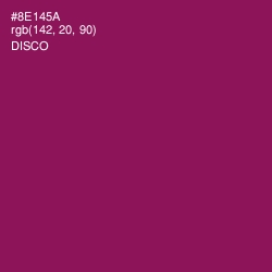 #8E145A - Disco Color Image