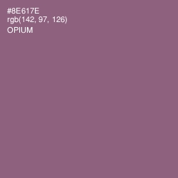 #8E617E - Opium Color Image