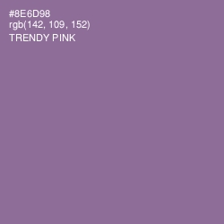 #8E6D98 - Trendy Pink Color Image