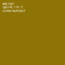 #8E7307 - Corn Harvest Color Image