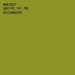 #8E9327 - Sycamore Color Image