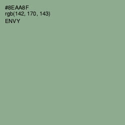 #8EAA8F - Envy Color Image