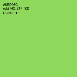 #8ED95C - Conifer Color Image