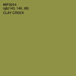 #8F9244 - Clay Creek Color Image