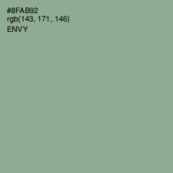 #8FAB92 - Envy Color Image