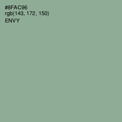 #8FAC96 - Envy Color Image