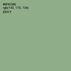 #8FAD86 - Envy Color Image