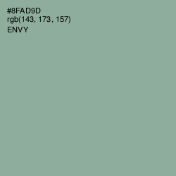#8FAD9D - Envy Color Image