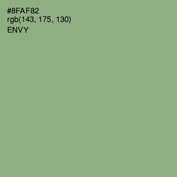 #8FAF82 - Envy Color Image
