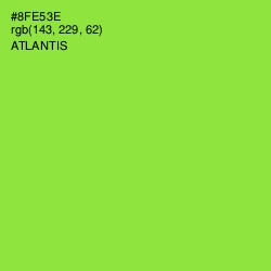 #8FE53E - Atlantis Color Image