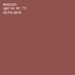 #90524D - Sepia Skin Color Image