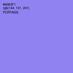 #9083F1 - Portage Color Image