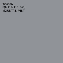 #909397 - Mountain Mist Color Image