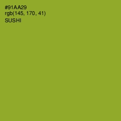 #91AA29 - Sushi Color Image