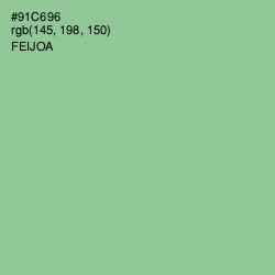 #91C696 - Feijoa Color Image