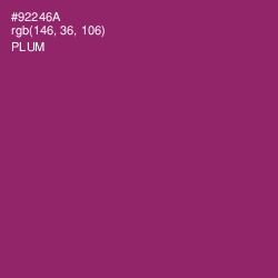#92246A - Plum Color Image