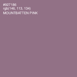 #927186 - Mountbatten Pink Color Image