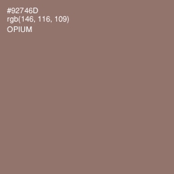 #92746D - Opium Color Image