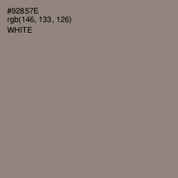 #92857E - Stonewall Color Image