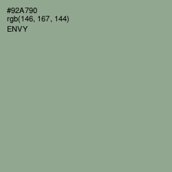 #92A790 - Envy Color Image