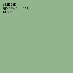 #92B58D - Envy Color Image