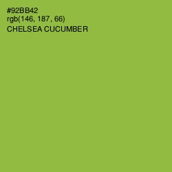 #92BB42 - Chelsea Cucumber Color Image