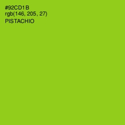 #92CD1B - Pistachio Color Image