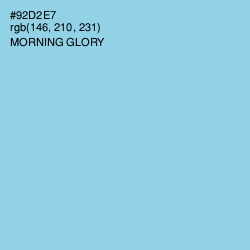 #92D2E7 - Morning Glory Color Image