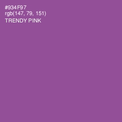 #934F97 - Trendy Pink Color Image