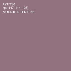 #937280 - Mountbatten Pink Color Image
