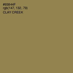 #93844F - Clay Creek Color Image