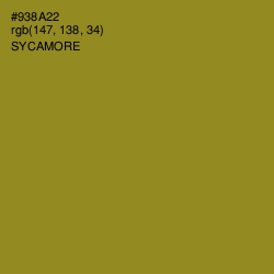 #938A22 - Sycamore Color Image