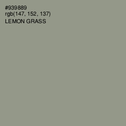 #939889 - Lemon Grass Color Image