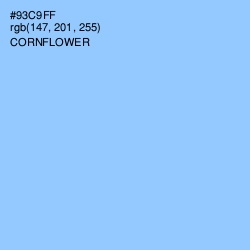 #93C9FF - Cornflower Color Image