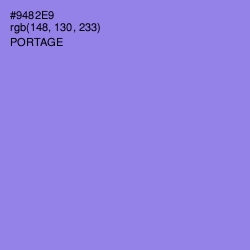 #9482E9 - Portage Color Image