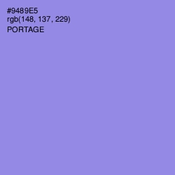#9489E5 - Portage Color Image