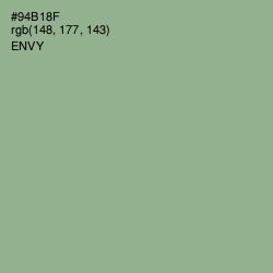 #94B18F - Envy Color Image