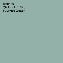 #94B1A9 - Summer Green Color Image