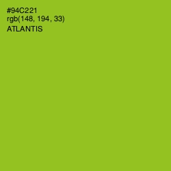 #94C221 - Atlantis Color Image