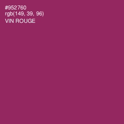 #952760 - Vin Rouge Color Image