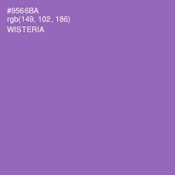 #9566BA - Wisteria Color Image