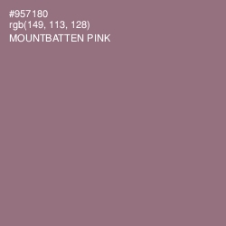 #957180 - Mountbatten Pink Color Image