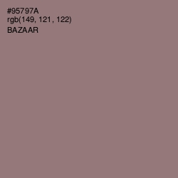 #95797A - Bazaar Color Image